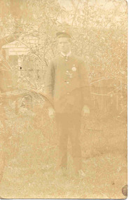 Postcard, ESCo crewman, William 'Bill' Gunn