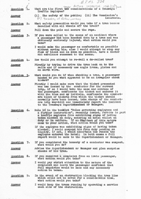 Document - Instruction, State Electricity Commission of Victoria (SEC), Questions and Answers for Acting Inspectors, Jun. 1966