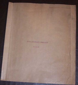 Document - Folder with papers, State Electricity Commission of Victoria (SECV), "State Electricity Commission ACTS", c1935