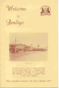 Pamphlet, Royal Historical Society of Victoria (Bendigo and District Branch), "Welcome to Bendigo" / "Evolution of Bendigo Tramways", 1960's