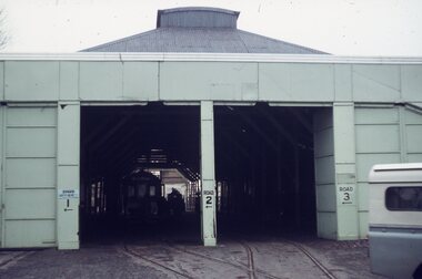 Slide - BTPS Moving trams to new depot, Eldon Hogan, 18/07/1972