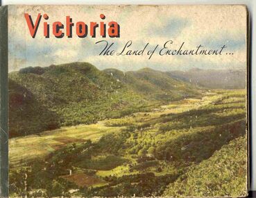 Book, Nu-color-vue or Nucolorvue Productions, "Victoria The Land of Enchantment", c1950