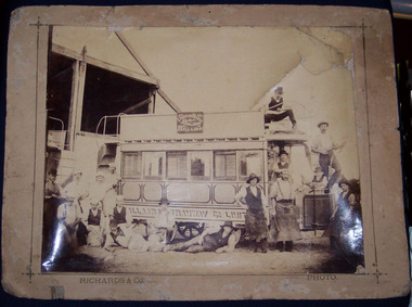 Photograph - Black & White Photograph/s - set of 2, Richards & Co Ballarat, 1887