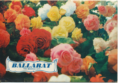 Postcard - Folder set, Nu-Color-Vue Productions Pty Ltd, "Ballarat The Begonia City"