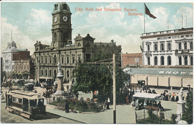 "City Hall and Shoppers Square Ballarat".