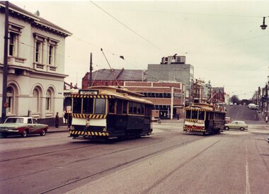 Postcard, Ron Scholten, Ballarat 18 and 21 in Lydiard St