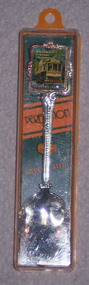 Souvenir - Teaspoon, Perfection Plate, BTPS Teaspoon - tram 40 - 21 years, late 1980's