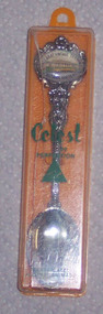 Souvenir - Teaspoon, Perfection Plate, BTPS Teaspoon - tram 27, late 1980's early 1990's