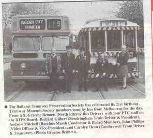Magazine, Public Transport Corporation (PTC), "Changing Times"   Vol 2, No. 38, 8 October 1992", Oct. 1992
