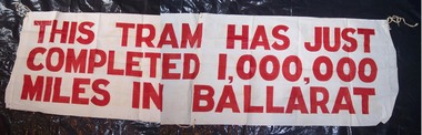 banner - 1,000,000 miles, Jun. 1968