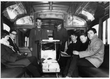 TMSV tour for tram 27, 1,000,000 miles.
