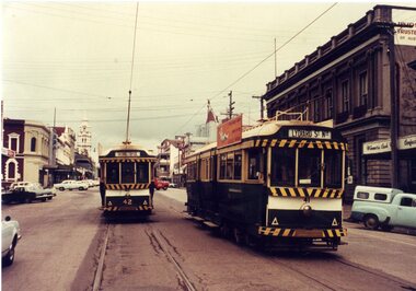Postcard, Ron Scholten, SEC Ballarat No. 41 and 42 Mair St
