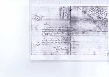 Document - Photocopy, Colin Homes from PRO files, construction of the horse tramway vehicles in Ballarat, Dec. 2005