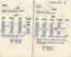 Table card - Sundays Motorman and Conductors - sample