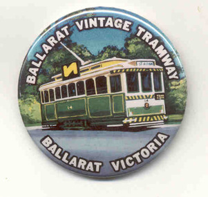 Badge - BTPS Vintage tramway, mid 1990's?