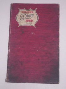 Administrative record - Log book, Diary, Collins Bros, 1968