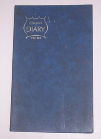 Administrative record - Log book, Diary, Collins Bros, 1970