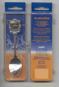 Souvenir - Teaspoon, Perfection Plate, BTPS Teaspoon - tram 26, early 2000's