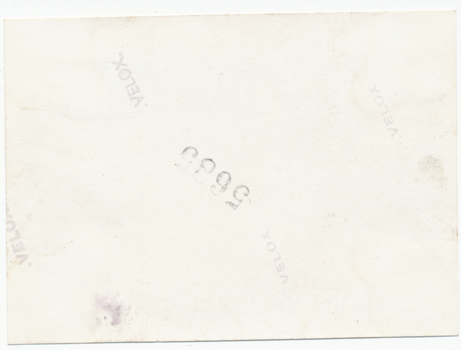 rear of print - no notes