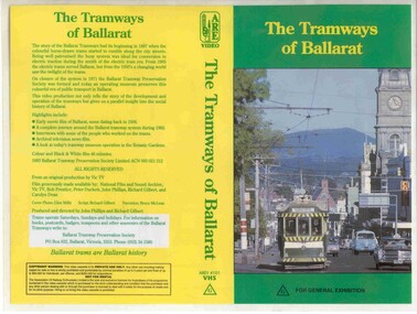 Poster, Ballarat Tramway Preservation Society (BTPS), "The Tramways of Ballarat", 1994