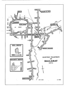 Poster, Ballarat Tramway Preservation Society (BTPS), "The Tramways of Ballarat", 1994