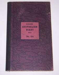 Administrative record - Log book, Diary, Collins Bros, 1959