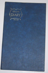 Administrative record - Log book, Diary, Collins Bros, 1970