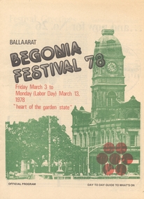 Memorabilia - Event Materials, The Courier Ballarat, "Ballarat Begonia Festival - Day to Day Program ", 5/06/2007 12:00:00 AM