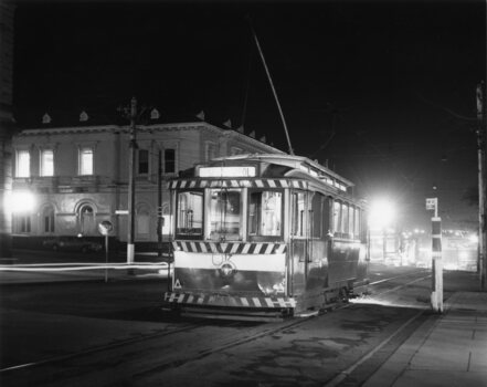 SECV Ballarat - 17 in Sturt St at Lydiard St.