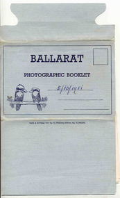 Postcard - Folder set, Valentine & Sons Publishing Co, "Ballarat Photographic Booklet", 1940's