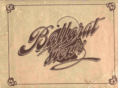 Book, Baxter & Stubbs, "Ballarat Views", 1920's