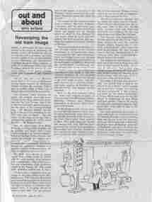 Newspaper, The Bulletin, "Revamping the old tram image", 29/04/1972 12:00:00 AM