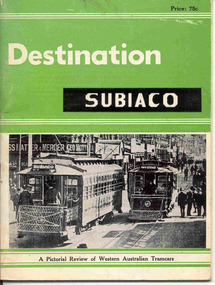 Book, Jack Richardson, "Destination Subiaco", 1967