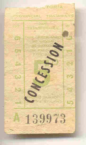 Ephemera - Ticket, State Electricity Commission of Victoria (SEC), Set of SEC predecimal tickets - Wal Jack Collection, 1963 - 1966