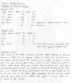 Document - Research Notes, Alan Bradley, Fare changes in Ballarat in November 1955 and August 1966, 2003
