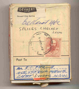 Film - Movie Film & Box, Gevaert, 1962