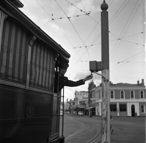 Photograph - B&W print of donated negative, John Webster, 11/4/1953