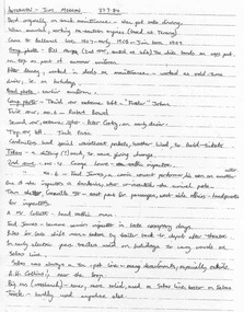 Document, Alan Bradley, "Interview - Jim Morgan 27-7-1984", 2009