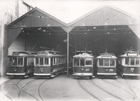SECV Geelong depot WW2 era