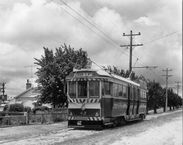 SECV Ballarat - 42 inbound in Albert St, Sebastopol.