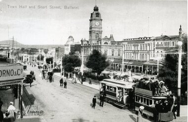Postcard - Folder set, William. F. Scott, Doveton St. and Sturt St, c2000