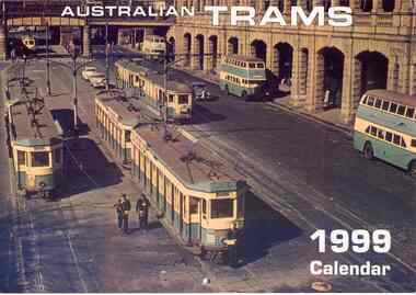 Document - Calendar, Topmill Pty Ltd, "Australian Trams - 1999 Calendar", 1998