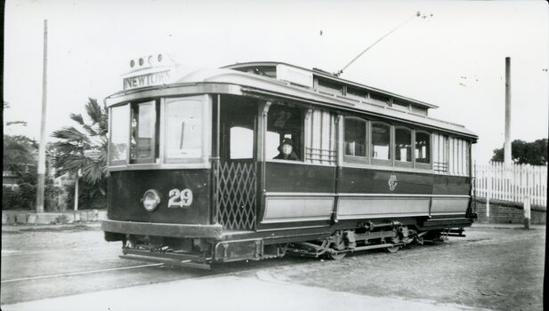 Geelong No. 29 at the Railway station,