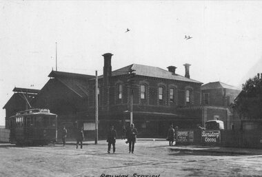 Geelong No. 5 at the Railway Station