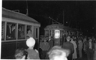 Last Geelong trams - closure