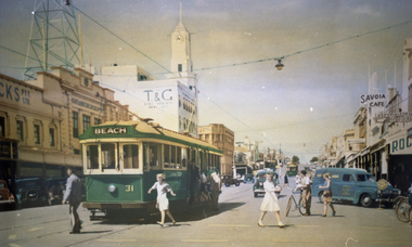 SECV Tram 31 in Moorabool St