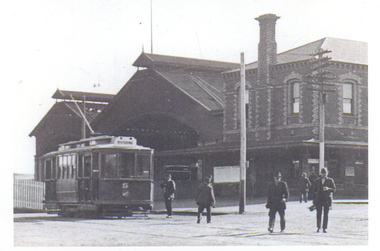 Geelong No. 5 at the Railway Station