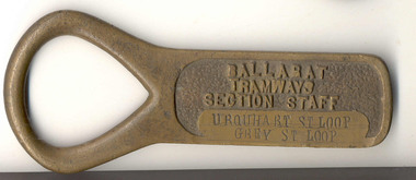 Functional Object - Section Staff, Electric Supply Co. of Vic (ESCo), "Urquhart St Loop to Grey St Loop"