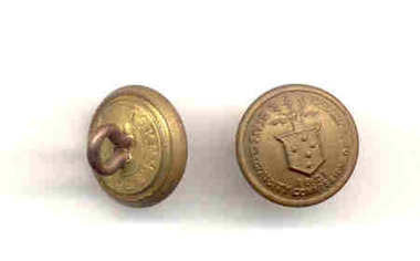 Uniform - Cap Button/s, Stokes & Sons Melbourne, 1960's
