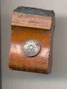 Functional Object - Rubber Stamp, State Electricity Commission of Victoria (SECV), "LATE.", 1950's